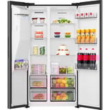 Hisense RS5P528STFE, Side-by-Side edelstahl (dunkel)