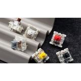 Keychron Gateron G Pro 3.0 White Switch-Set, Tastenschalter weiß/transparent, 110 Stück