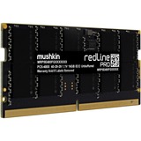 Mushkin SO-DIMM 32 GB DDR5-4800 ECC, Arbeitsspeicher schwarz, MRP5T480FGGD32G28, Redline PRO