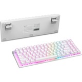 NZXT Function 2 MiniTKL , Gaming-Tastatur weiß, DE-Layout, NZXT Optical
