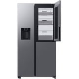 SAMSUNG RH68DG853DS9EG, Side-by-Side edelstahl, Food Showcase Tür, Smart Conversion, Wassertank