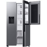 SAMSUNG RH68DG853DS9EG, Side-by-Side edelstahl, Food Showcase Tür, Smart Conversion, Wassertank
