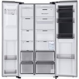 SAMSUNG RH68DG853DS9EG, Side-by-Side edelstahl, Food Showcase Tür, Smart Conversion, Wassertank