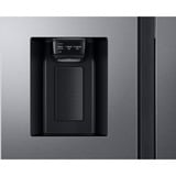 SAMSUNG RH68DG853DS9EG, Side-by-Side edelstahl, Food Showcase Tür, Smart Conversion, Wassertank