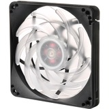 SilverStone SST-FW124-ARGB 120x120x15, Gehäuselüfter schwarz/weiß, 120 mm