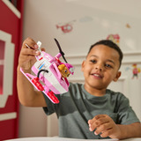 Spin Master Paw Patrol Fire Rescue - Skyes Rettungshubschraube, Spielfahrzeug mit Skye Hundefigur und Katzenfigur