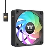 Thermaltake CT120 EX Reverse ARGB Sync PC Cooling Fan, Gehäuselüfter schwarz, 3er Pack, 120 mm