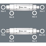 Wera Bicycle Set 15, 5-teilig, Schraubenschlüssel schwarz, Reifenheber + Bit = Schraubwerkzeug