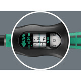 Wera Drehmomentschlüssel mit Umschaltknarre Click-Torque Lock C 3 schwarz/grün, Abtrieb 1/2", 40 bis 200 Nm
