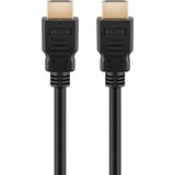 goobay Ultra High-Speed HDMI Kabel mit Ethernet, HDMI 2.1 schwarz, 3 Meter