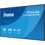 iiyama ProLite LH5564UHS-B1AG, Public Display schwarz (matt), UltraHD/4K, VA, WiFi, Fernbedienung