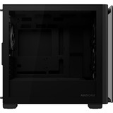 ASUS A23 PLUS TG ARGB , Tower-Gehäuse schwarz, Tempered Glass