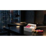 Ansmann Lithium-Ladegerät Pure Power Set 4× Mignon AA Akkus und Lademodul weiß/mehrfarbig