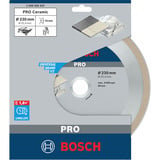Bosch PRO Ceramic Diamant-Trennscheibe, Ø 230mm Bohrung 25,4mm