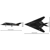 COBI Lockheed F-117 Nighthawk, Konstruktionsspielzeug Maßstab 1:48
