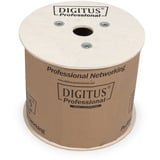 Digitus Professional Cat.6 U/UTP Verlegekabel simplex, Dca violett, 500 Meter Trommel