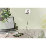 Digitus USB Ladegerät 15,5 Watt, 2x USB-A weiß, PD 3.0