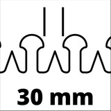 EINHELL Akku-Heckenschere GE-CH 36/65 Li-Solo, 36Volt (2x18V) rot/schwarz, ohne Akku und Ladegerät