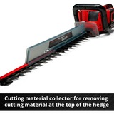 EINHELL Akku-Heckenschere GE-CH 36/65 Li-Solo, 36Volt (2x18V) rot/schwarz, ohne Akku und Ladegerät