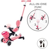 GLOBBER Go-Up Baby Lights 360, Scooter pink