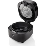 Hisense Heißluftfritteuse HAF1350DR schwarz, 1.350 Watt, Korb 6,7 Liter, mit Sichtfenster