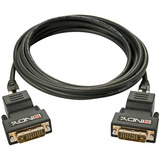 Lindy DVI-D Single Link Extender, DVI Erweiterung schwarz, 70m, Cat.6 