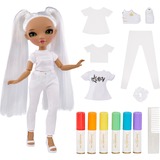 MGA Entertainment Rainbow High Color & Create Fashion Doll - Green Eyes, Puppe 