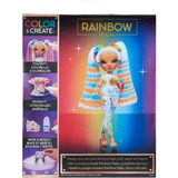 MGA Entertainment Rainbow High Color & Create Fashion Doll - Green Eyes, Puppe 
