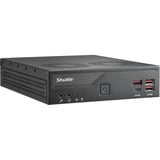 Shuttle XPC slim DB860, Barebone schwarz, ohne Betriebssystem