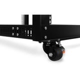 Alphacool ES 19" Open Frame Serverrack , Rack, Server-Gehäuse schwarz, 25 Höheneinheiten