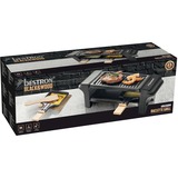 Bestron Mini Raclette schwarz/holz, für 2 Personen