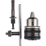 Bosch Heimwerken & Garten Bohrfutter 1,5 - 13mm, mit SDS-plus Adapter Zahnkranzbohrfutter mit Schlüssel