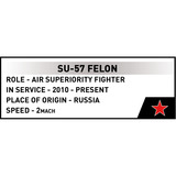 COBI Su-57 Felon, Konstruktionsspielzeug 