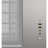 Corsair 2500X , Tower-Gehäuse weiß/aluminium, Tempered Glass x 2