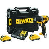 DEWALT Akku-Bohrschrauber DCD701D2, 12Volt gelb/schwarz, 2x Li-Ion XR Akku 2Ah, in TSTAK Box