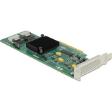 DeLOCK 8 Port SATA PCI Express x8 Karte mit Anschlusskabel, Schnittstellenkarte 