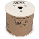 Digitus Professional Cat.6a U/UTP Verlegekabel simplex, Dca blau, 500 Meter Trommel