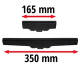 EINHELL Düsenset BRILLIANTO, für Fensterreiniger schwarz, 2 Stück: 350mm und 165mm