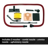 EINHELL Nass-/Trockensauger TE-VC 36/30 Li rot/silber, ohne Akku und Ladegerät