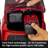 EINHELL TE-VC 36/30 Li, Nass-/Trockensauger rot/silber, ohne Akku und Ladegerät
