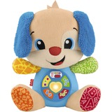 Fisher-Price Lernspaß Hündchen, Kuscheltier blau/hellbraun