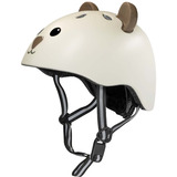 HUDORA Kinderhelm Beary mocha, Gr. 44-47