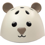 HUDORA Kinderhelm Beary mocha, Gr. 44-47
