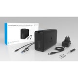 ICY BOX IB-RD3720-CU3, RAID-Gehäuse schwarz