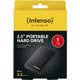 Intenso Portable Hard Drive 1 TB Generalüberholt, Externe Festplatte schwarz