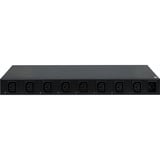 Inter-Tech PDU SD-1688, 16A, Steckdosenleiste schwarz, 8 schaltbare C13 Steckdosen