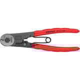 KNIPEX Bowdenzugschneider 95 61 150, Schneid-Zange mit Öffnungsfeder und Sperrklinke