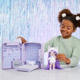 MGA Entertainment Na! Na! Na! Surprise 3-in-1 Backpack Bedroom Serie 3 Playset - Lavender Kitten, Spielfigur 