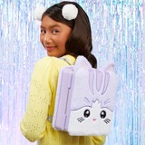 MGA Entertainment Na! Na! Na! Surprise 3-in-1 Backpack Bedroom Serie 3 Playset - Lavender Kitten, Spielfigur 