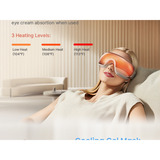 Renpho Augenmassagegerät Eyeris 3  roségold, Sprachsteuerung